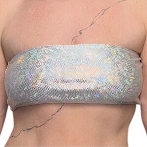 Holographic Bikini Top